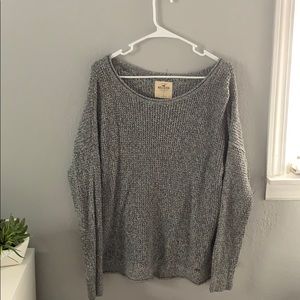 Gray hollister sweater